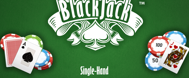 Single Hand Blackjack (NetEnt) - Game Title