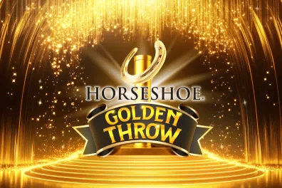 Horseshoe Golden Throw image
