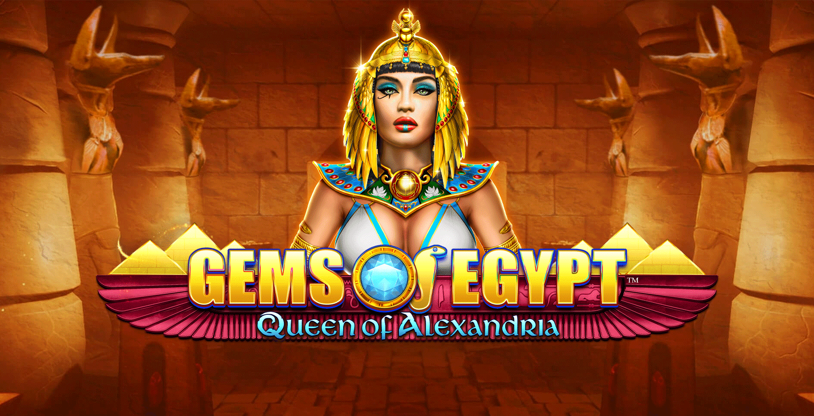 Gems of Egypt Queen of Alexandria (ON) - Game Title