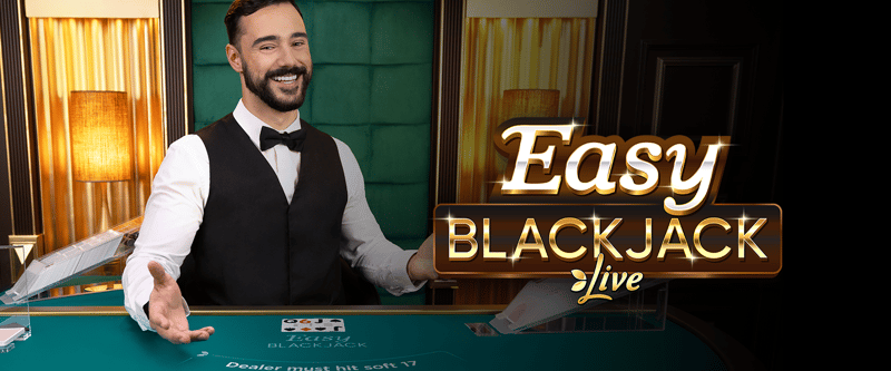 Live Dealer Easy Blackjack (ON/AB) - Game Title