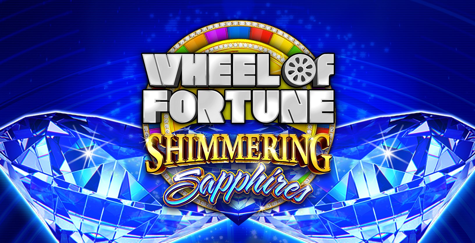 Wheel of Fortune Shimmering Sapphires - Game Title