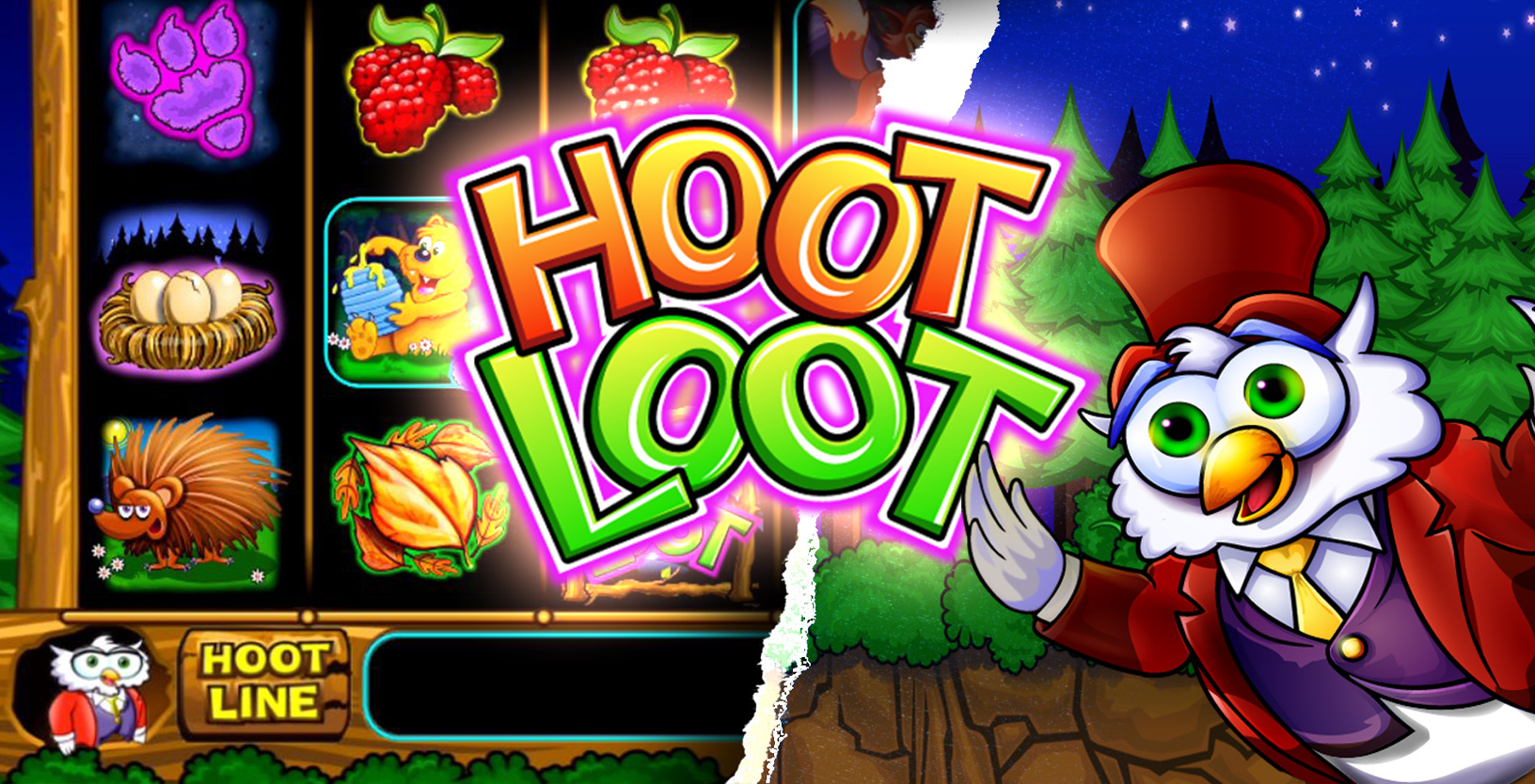 Hoot Loot - Game Title