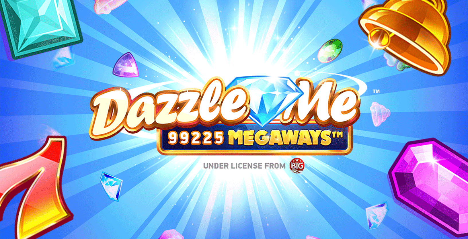 Dazzle Me MegaWays - Game Title