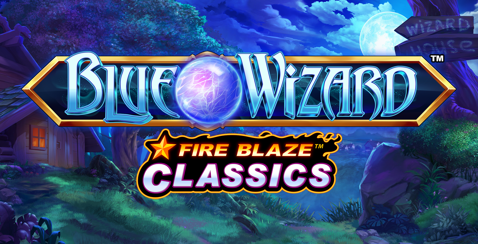 Fire Blaze: Blue Wizard (PA) - Game Title