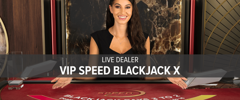 Speed VIP Blackjack X - Game Title