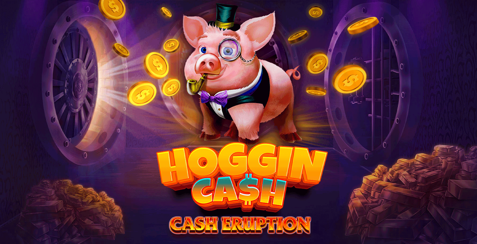 Cash Eruption Hoggin Cash - Game Title