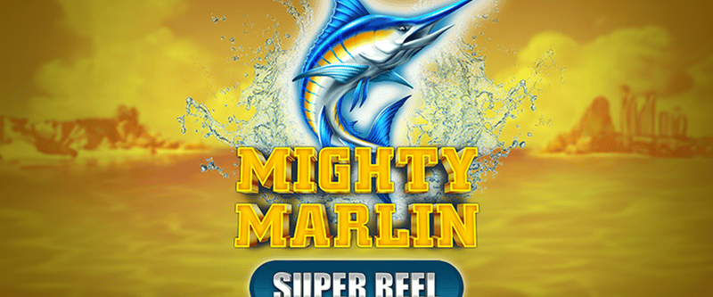 Mighty Marlin Super Reel - Game Title