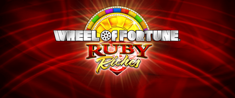 Wheel of Fortune Ruby Riches - Game Title