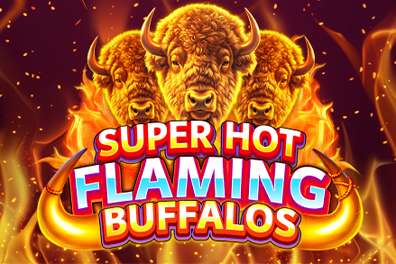 Play Super Hot Flaming Buffalos
