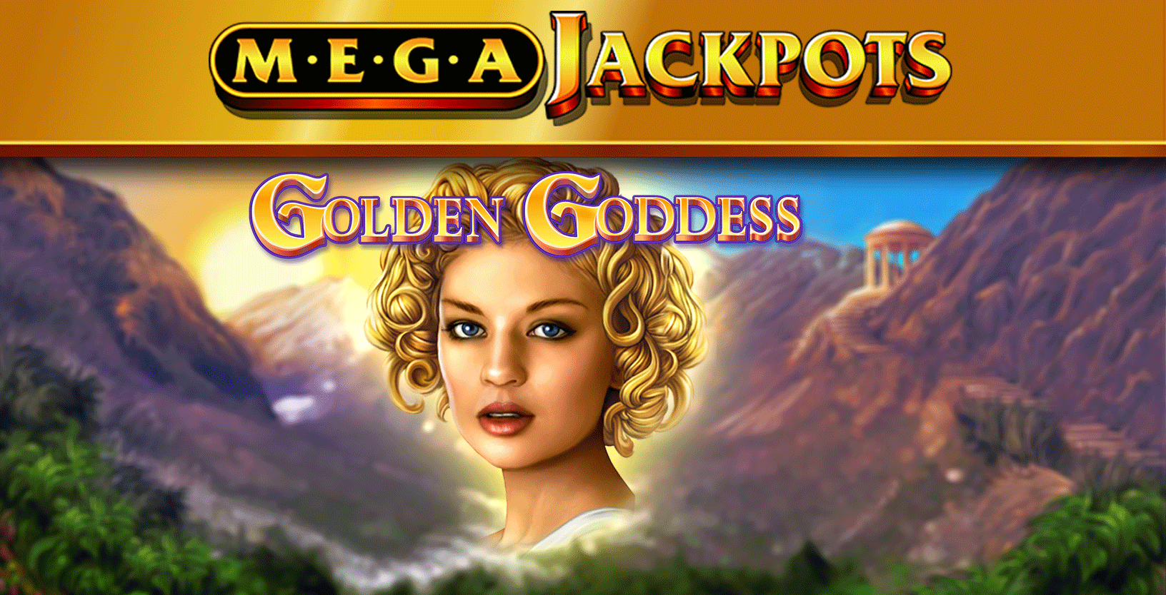 Mega Jackpots Golden Goddess (MI) - Game Title