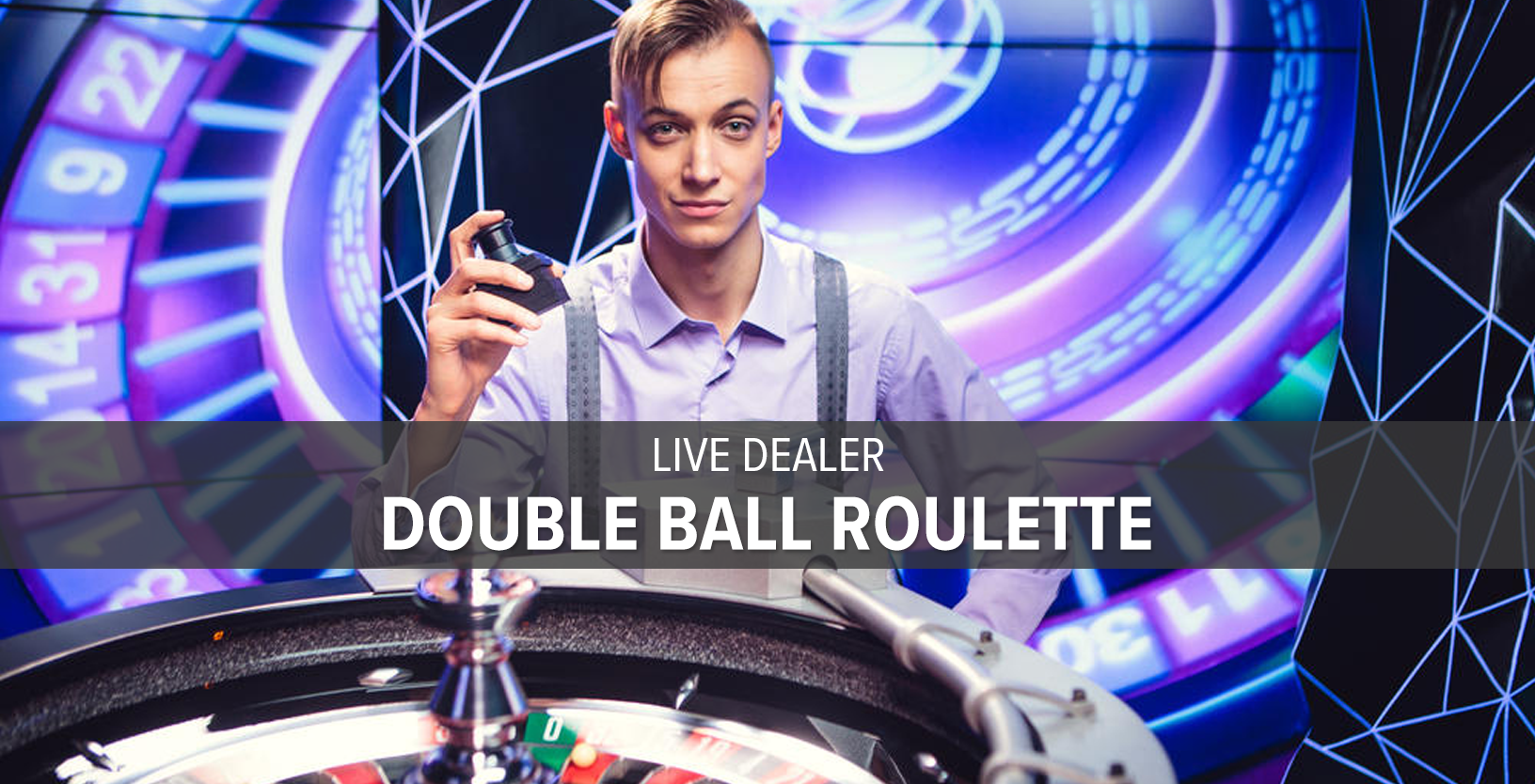 Live Dealer Double Ball Roulette (Ontario) - Game Title