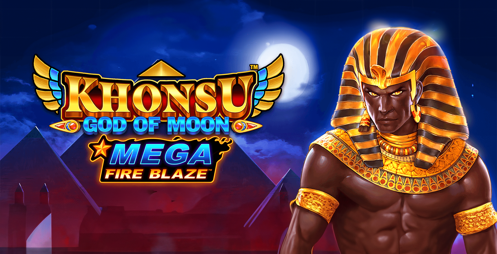 Mega Fire Blaze: Khonsu God of Moon (ON) - Game Title