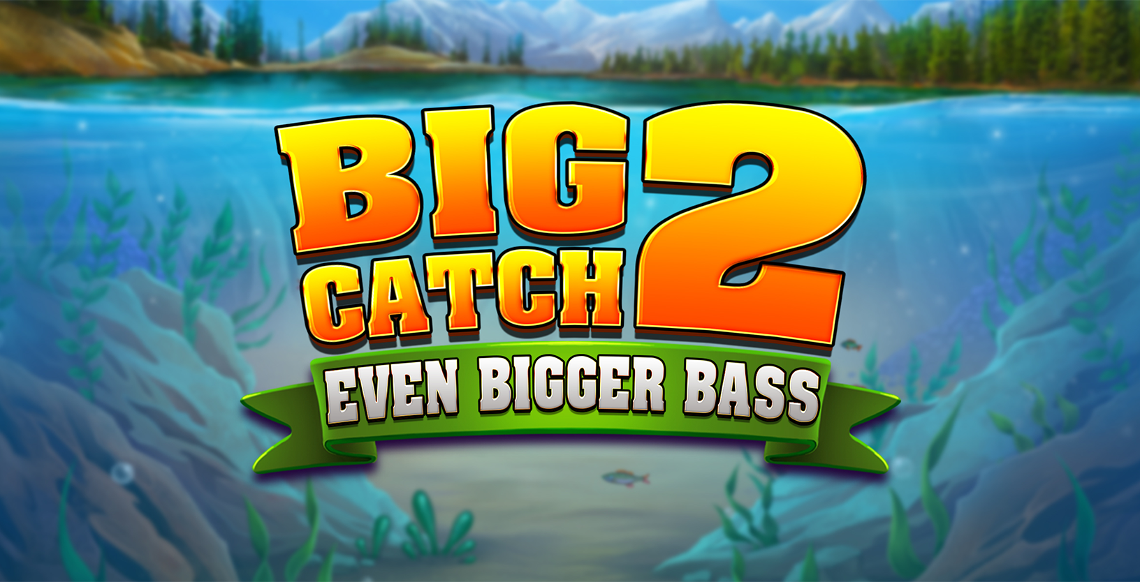 Big Catch Even Bigger Bass 2 - Game Title