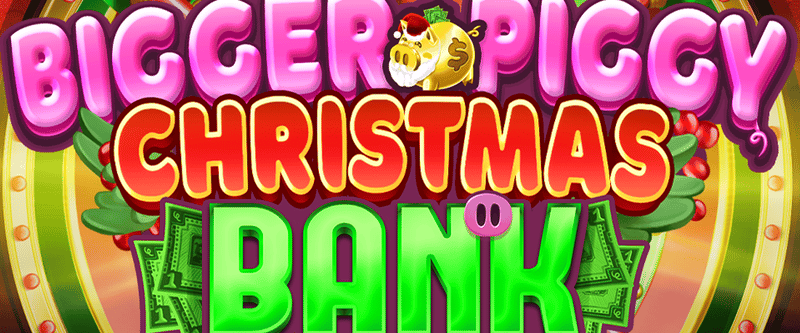 Bigger Piggy Christmas Bank - Game Title