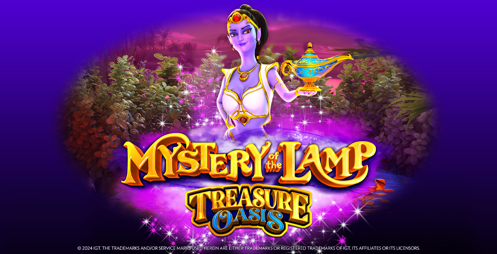 Mystery of the Lamp Treasure Oasis - Game Title