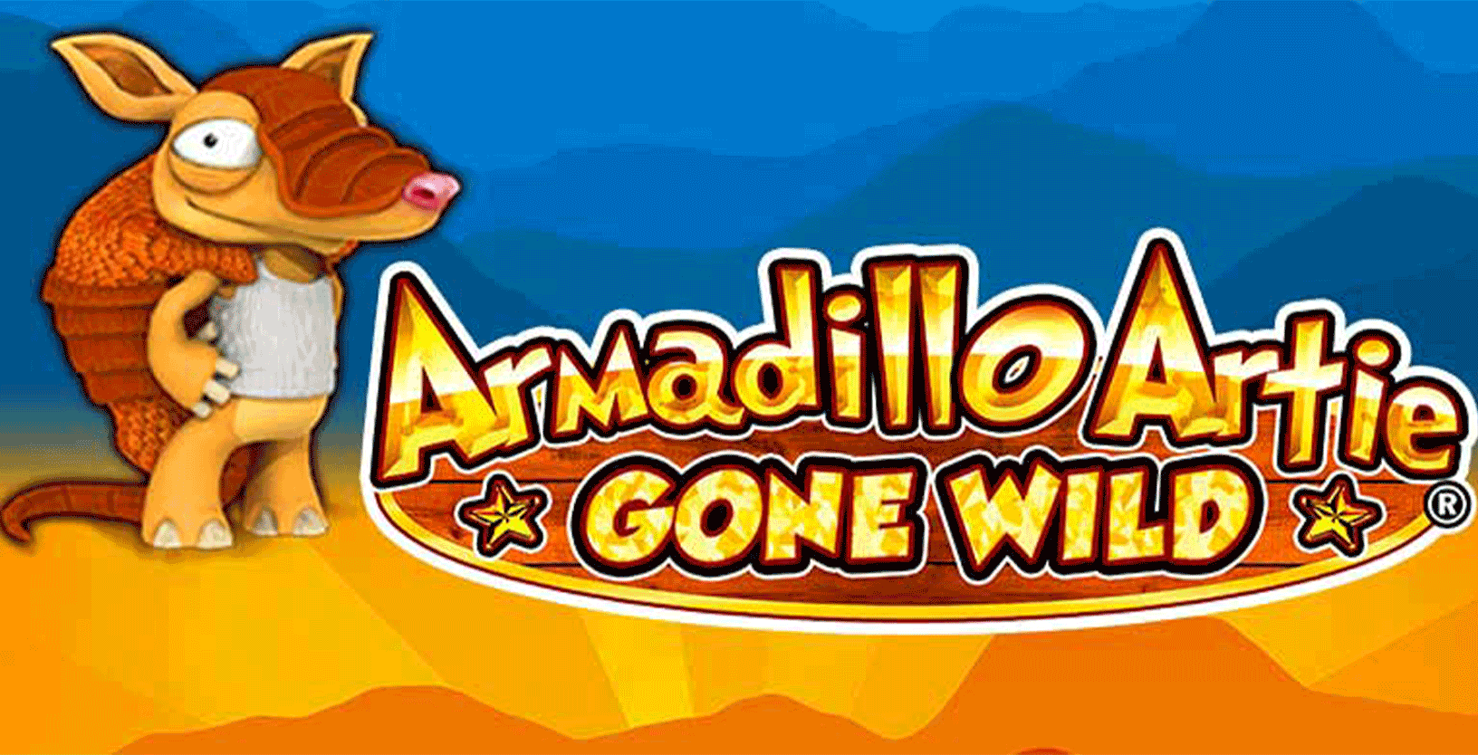 Armadillo Artie Gone Wild - Game Title