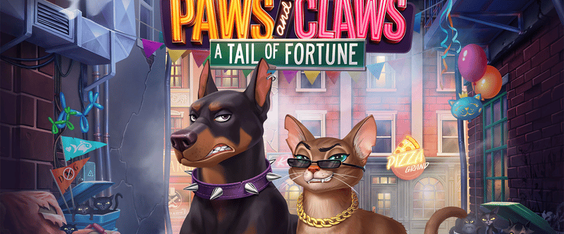 Paws and Claws - A Tail of Fortune - Game Title