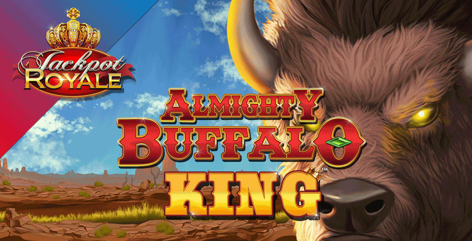 Almighty Buffalo King Jackpot Royale - Game Title