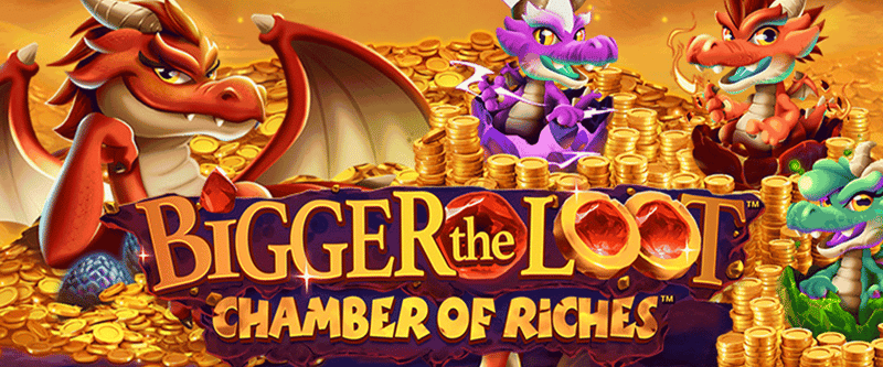 Bigger the Loot Chamber of Riches - Game Title