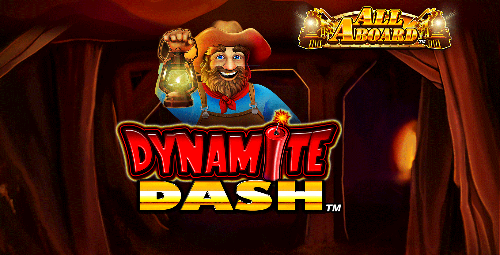 All Aboard Dynamite Dash - Game Title