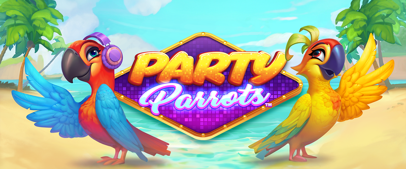 Party Parrots - Game Title