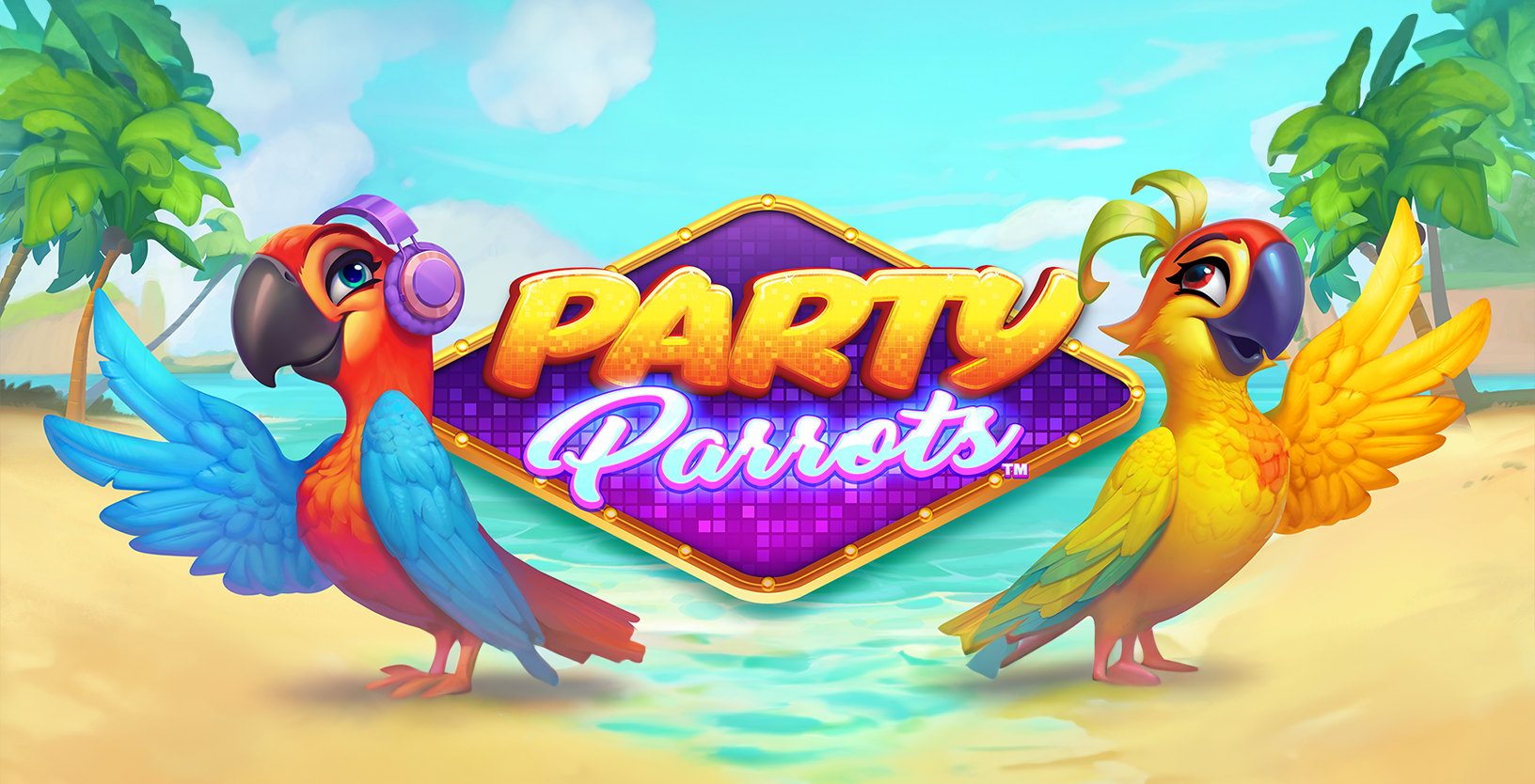 Party Parrots - Game Title