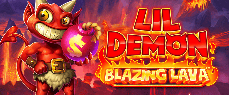 Lil Demon: Blazing Lava - Game Title