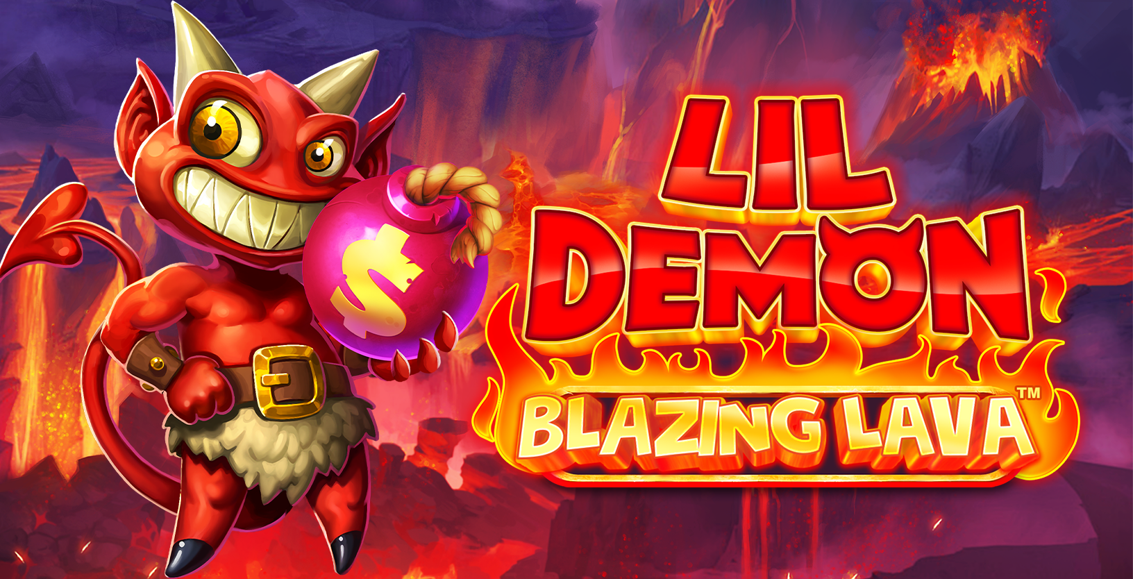 Lil Demon: Blazing Lava - Game Title