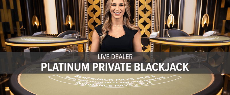 Platinum Private Blackjack 5 - Game Title