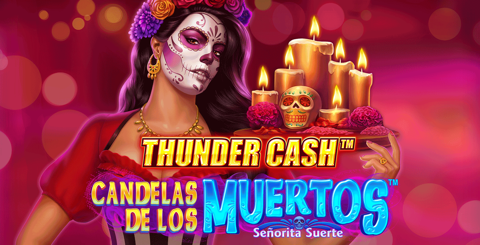 Thunder Cash: Candelas de los Muertos: Señorita Suerte - Game Title