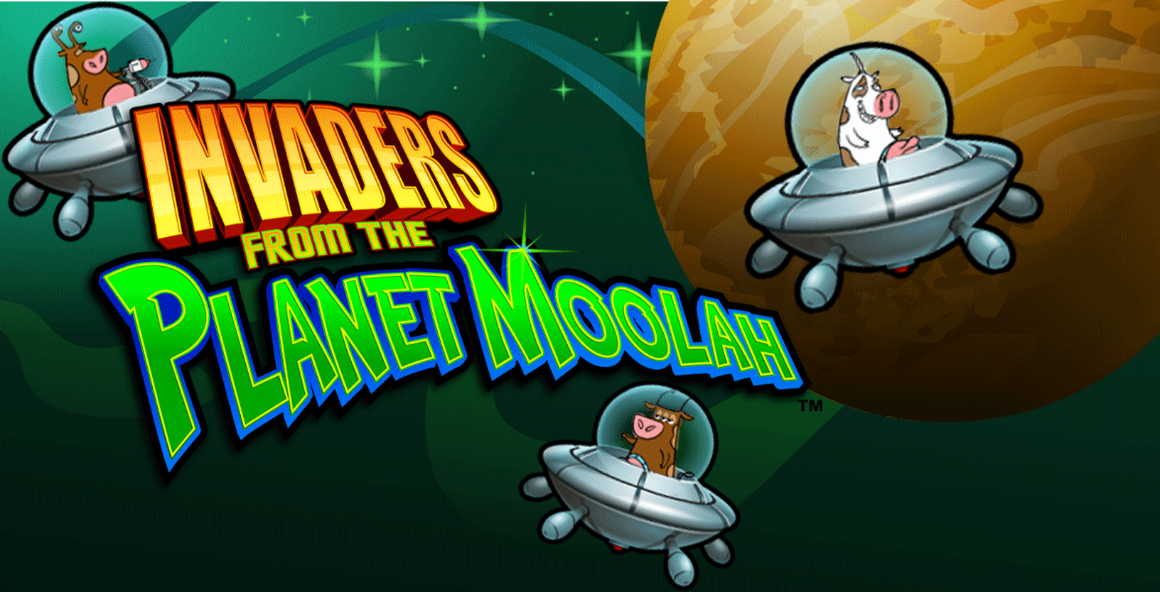 Invaders from Planet Moolah - Game Title
