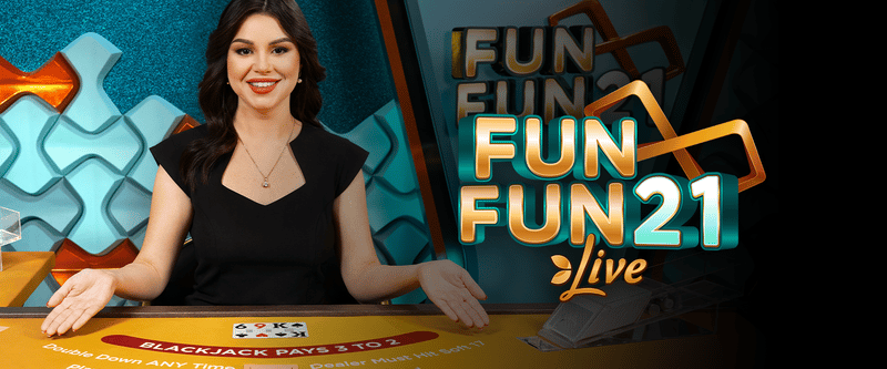 Live Dealer Infinite Fun Fun 21 Blackjack (ON) - Game Title