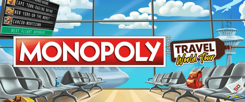 Monopoly Travel World Tour - Game Title