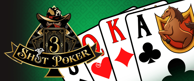 3 Shot Poker - Game Title