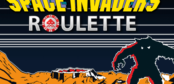 Space Invaders Roulette - Game Title