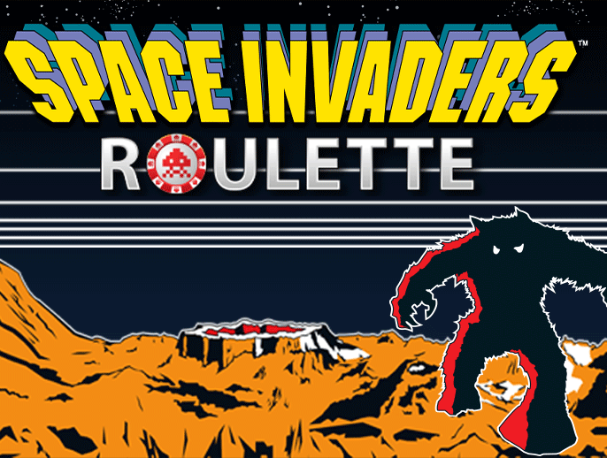 Space Invaders Roulette - Game Title