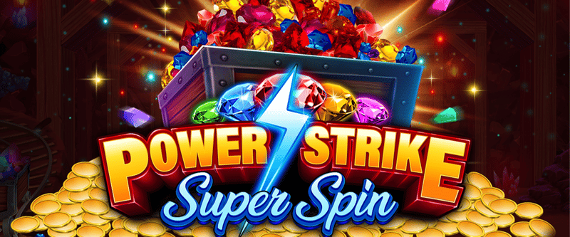 Power Strike Super Spin - Game Title
