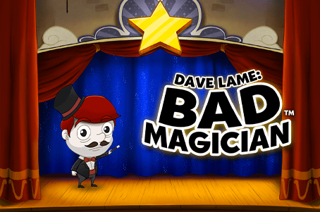 Dave Lame Bad Magician - Game Title