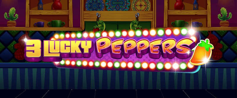 3 Lucky Peppers - Game Title