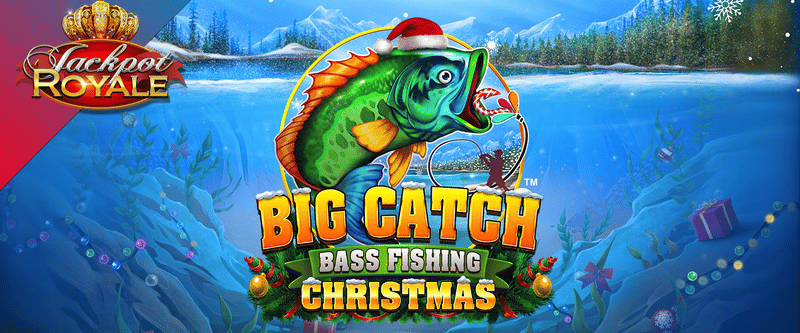 Big Catch Bass Christmas Jackpot Royale - Game Title