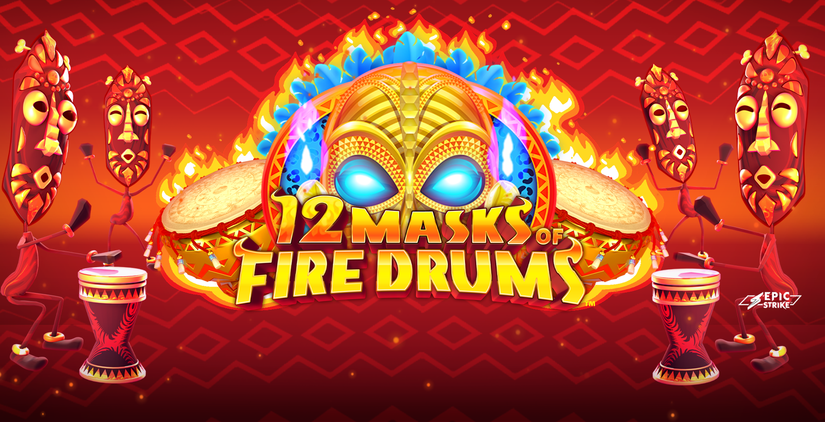 12 Masks of Fire Drums - Game Title