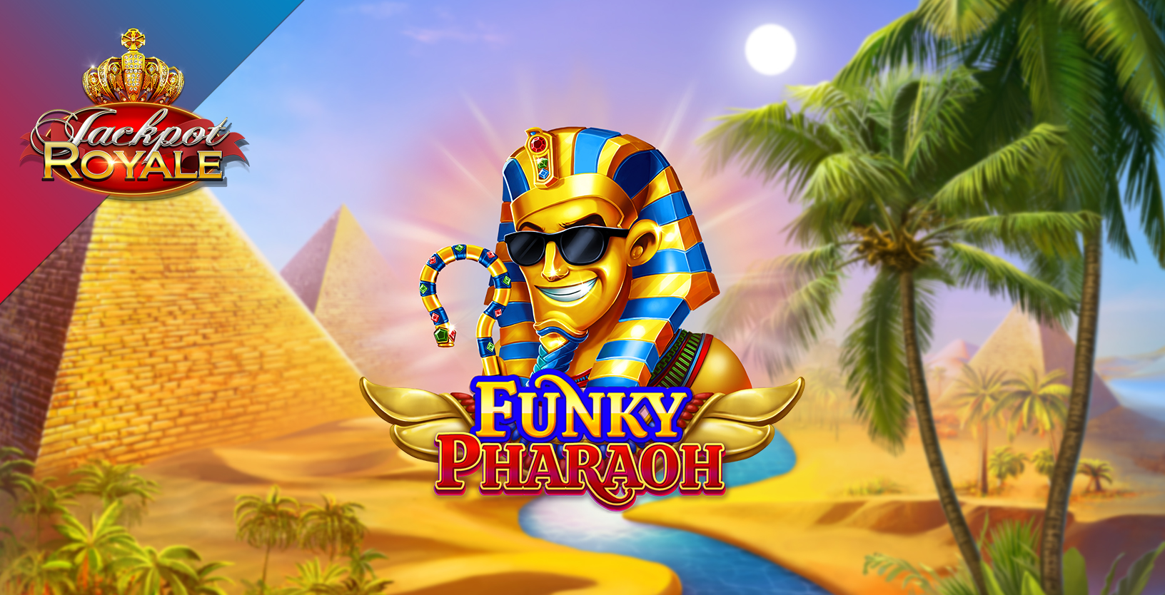 Funky Pharaoh Jackpot Royale - Game Title