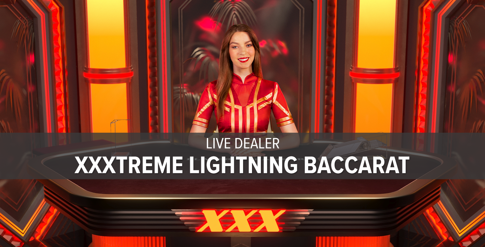 Live Dealer XXXtreme Lightning Baccarat - Game Title