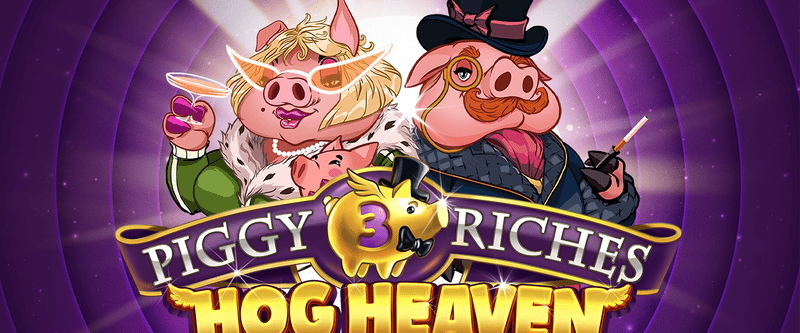 Piggy Riches 3 Hog Heaven - Game Title