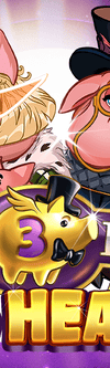 Piggy Riches 3 Hog Heaven - Game Title