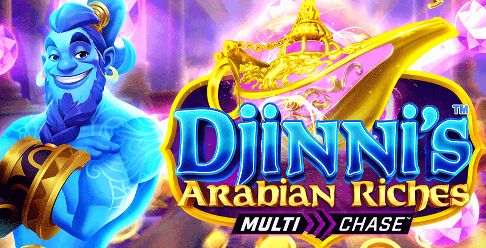 Djinni's Arabian Riches - Game Title