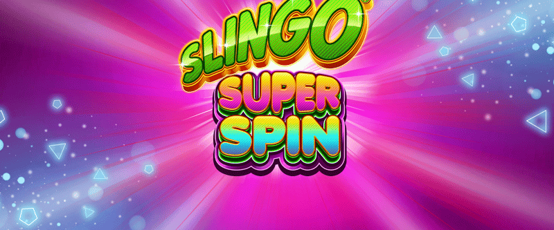 Slingo Super Spin - Game Title