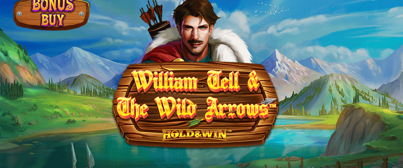 William Tell and the Wild Arrows Hold and Win - Game Title
