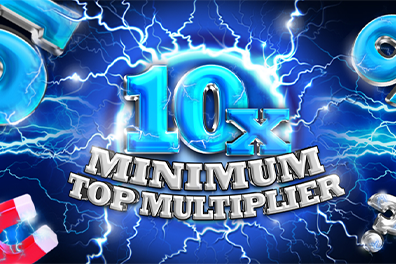 Play 10x Minimum Top Multiplier