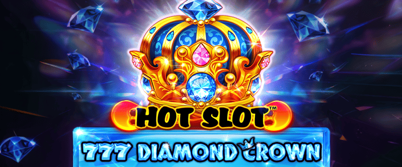 Hot Slot: 777 Diamond Crown - Game Title